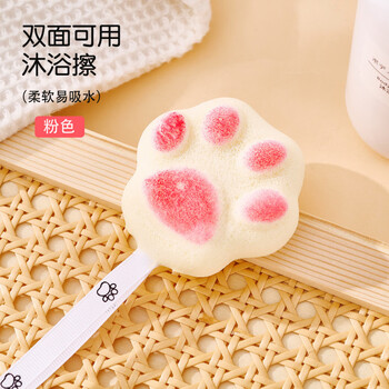 Shantou lincun baby bath sponge newborn baby face wash sponge does not hurt the skin bath cotton sponge bath artifact dudu powder