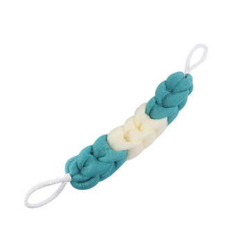 Shantou lincun extra large bath ball back rubbing artifact thickened and durable blue and white bath strips 1 pack