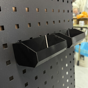 Yusen yifang hole board accessories storage parts box jewelry tool storage box black one