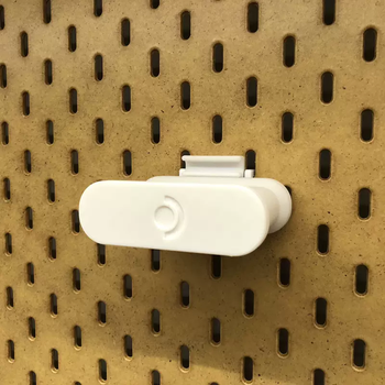 Yusenyi is suitable for ikea skadis hole board storage bracket accessories steam deck bag bracket g20a white steamdeck bag bracket 20 layers