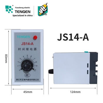 Tianzheng js14-a time relay ac380v 10s
