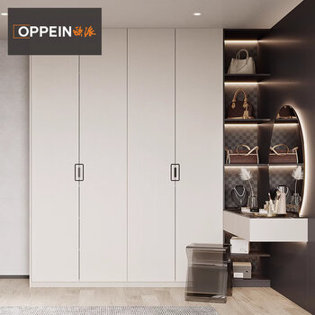 Oppein whole house customized walk-in wardrobe customized modern bedroom home cloakroom home decoration overall furniture official 1199 yuan / (calculated based on projected area) 0 square meters