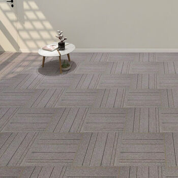 Yanying office carpet splicing square billiard carpet full carpet office hotel hotel commercial square carpet splicing carpet stripe 3 pe bottom 5050cm (ten square meters)