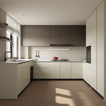 Sanqihu gold medal kitchen cabinet integrated kitchen kitchen cabinets customized modern home cabinets integrated quartz stone countertop stove cabinet 7m kitchen cabinet (3m base cabinet + 3m countertop + 1m wall cabinet) + gold medal sink