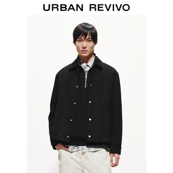 Ur2026 spring new men's style simple textured lapel jacket umm160006