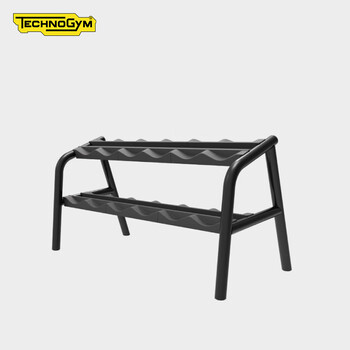 Technogym dumbbell rack dumbbell rack black 160kg double-stage dumbbell rack