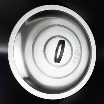 Yusenyi extra thick stainless steel farmhouse pot lid wok lid iron pot lid frying pan lid large pot lid large bucket large pot lid 80cm extra thick
