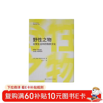 Wild things material culture in everyday life