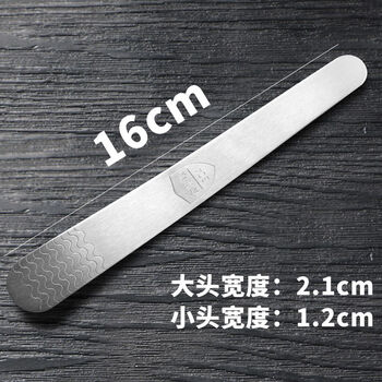 Yong huan dumpling stuffing spoon tool wonton dumpling chaos stuffing spoon 304 stainless steel stuffing spoon x1