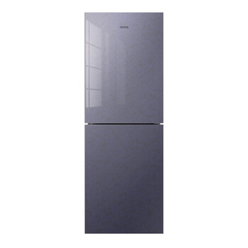 Homa 236 liter frost-free air-cooled double-door refrigerator computer temperature control ps6 bottle grade liner high-looking double-door household refrigerator-25 deep-freezing quick-freezing super energy-saving household refrigerator 236 liters (jingyun) frost-free air-cooled