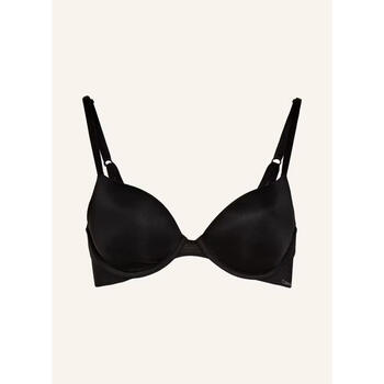 Calvin klein women's bra push-up seamless black thin daily commuting bra simple black one size | 70b