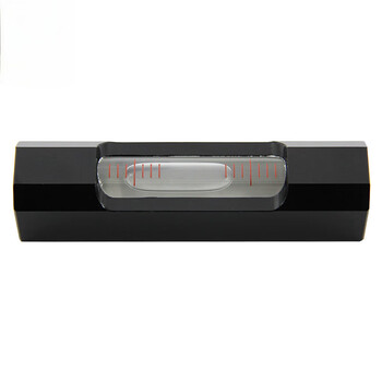 Wen yijia strip level high-precision level strip level bubble 8520 portable level bubble frame level 85*20*20mm strip black shell white water 0.02mm/m