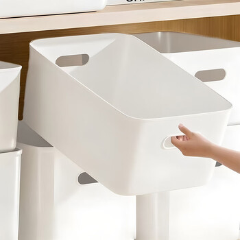 Leli storage box desktop storage box miscellaneous underwear storage box toy snack organizing basket miscellaneous storage box 5 pack 30.5*20*12cm large no cover