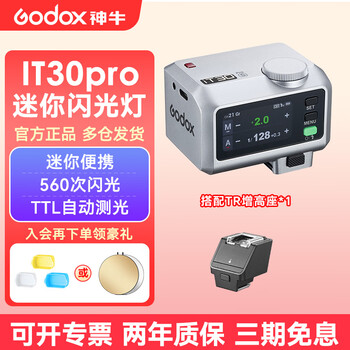 Godox it30 pro small high-definition touch screen retro flash wireless