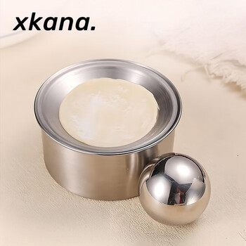 Yonghuan's new dumpling wrapper artifact household 304 stainless steel dumpling wrapper rolling ball dumpling wrapper mold stainless steel wrapper 2 sets free ball non-stick skin