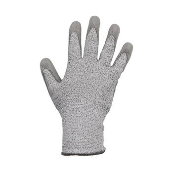 Liboan pu coated level 5 cut-resistant gloves lba-gp5702 9 size (10 pairs/pack)
