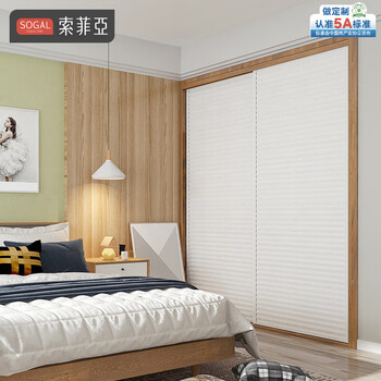 Sofia whole house custom wardrobe, bedroom furniture integrated storage wardrobe, built-in sliding door wardrobe, custom gold