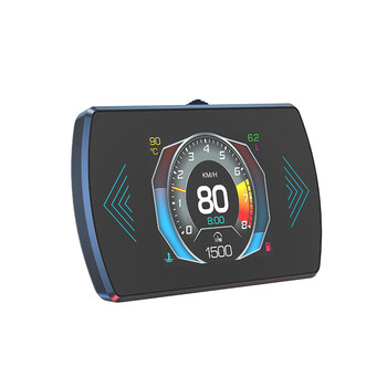 Shantou lincun s smart obd driving computer fuel consumption meter car multi-function fault detector turbine water temperature meter modification black