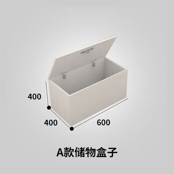 Other custom-made tatami beds, japanese-style platform beds, hong kong tatami bay window cabinets, rubik's cube small apartment storage boxes to save space, model a milky white, other assembled box beds