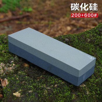 Fantasy large double-sided kitchen double-sided grinding stone sharpening coarse grinding and fine grinding petroleum stone grinder swing stone large 22x7x4cm double-sided silicon carbide + anti-slip pad