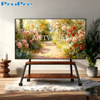 Propre mobile tv stand floor (42-75 inches) mobile tv cabinet tv art stand suitable for sony huawei skyworth hisense tcl floor cart