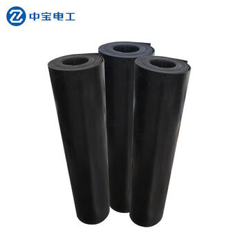 Huili's custom-made zhongbao electrician low-odor insulating rubber sheet for confined spaces special insulating rubber mat low-evaporation black floor mat 10kv 1*5m 5mm thick odorless