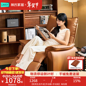 Lin's home retro single sofa electric multifunctional living room rocking chair lazy sofa chair g164