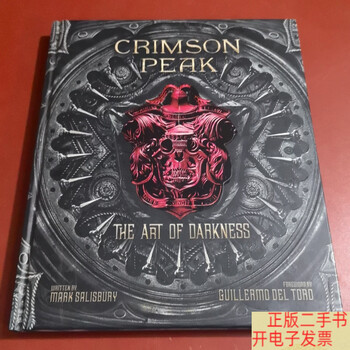 Second hand 90% new crimson peak the art of darkness the art of darkness in