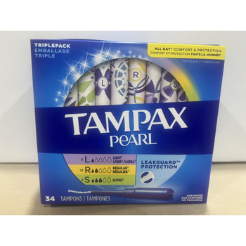 Tampax unscented tampons 96 count regularsuper mixed (8l+18r+8s) others