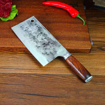 Blacksmith family cuisine forged cutting vegetables slicing meat 60 and above 19 points 3cm