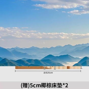 Yusenyi xilimei bunk bed children's bed double bed thickened high and low bed sister and brother slide solid wood bed liriodendron wood upper 90 lower 120 ladder cabinet-bookshelf-drawer-3e coconut palm mattress x2 others more combinations