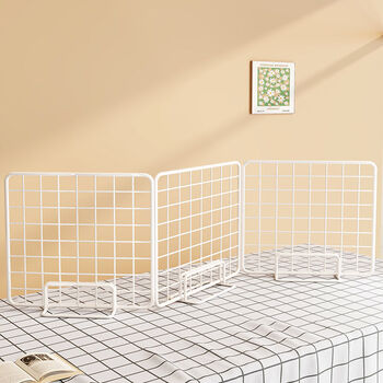 Fantasy grid rack stall jewelry storage rack wire mesh rack art area work display rack black base 15x10x10