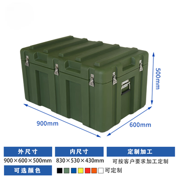 Yulonxin rotomolding box trolley box war supplies box outdoor equipment box equipment box airdrop box rescue material transport box