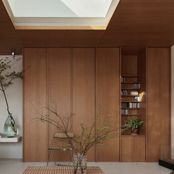 Zhong zhang guo xi'an custom-made wardrobe overall bedroom wardrobe skeleton line cloakroom custom-made wabi-sabi style whole house furniture and home decoration customization fee (deducted from the payment according to the actual payment amount) installation with doors and cabinets