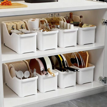 Fantasy kitchen pots, cabinets, storage boxes, pulleys, seasonings, sundries, pot lids, storage racks, desktop household storage rollers, large x 1 pack, with pulleys