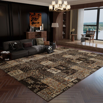 Fantasy french retro carpet living room new light luxury high-end sofa coffee table blanket bedroom bedside blanket large area scotland 140cmx200cm high-end belgian suede