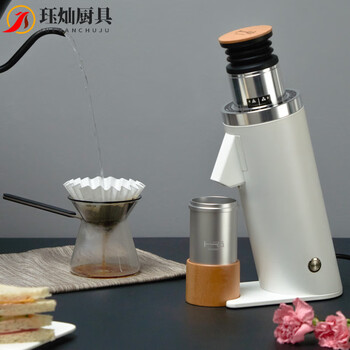 Mppmck german imported df64air lightweight version v mini small electric coffee grinder grinder soe boutique single df64a lightweight version (white)