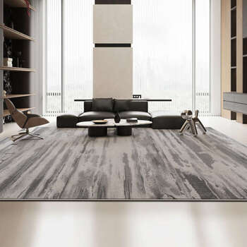 Yusenyi carpet living room coffee table blanket waterproof high-grade gray fanxiang soft carpet surface with delicate touch 2 meters 2.9 meters matched with l-shaped 3-person sofa or 1.8 meters wide bed end