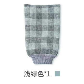 Shantou lincun men's special stoneene rubbing bath and bathing magic tool strong mud rubbing dust gloves coarse sand boys light green