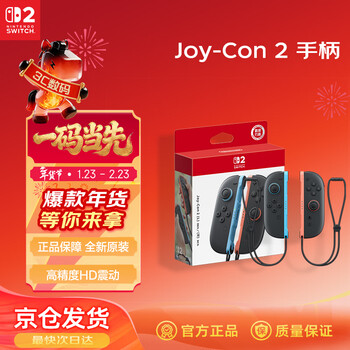 Nintendo switch nintendo second generation joy-con handle hong kong version left and right dual gray controller accessories magnetic connection bluetooth handle