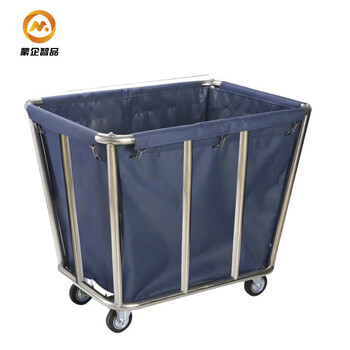 Mengqi zhipin 10-tube tapered blue linen cart 90*65*80cm/piece