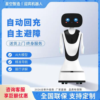 Xingkong dabai 2026 ai intelligent service robot front desk reception exhibition hall explanation museum hospital school bank hotel advertising access deepseek language large model rental (including deepseek large model)