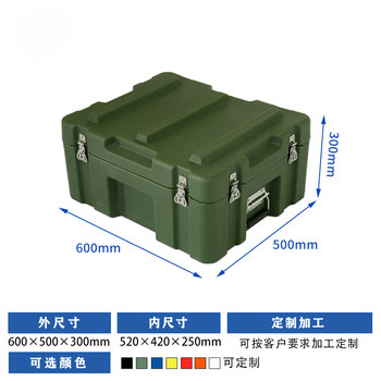 Yulonxin rotomolding box trolley box war supplies box outdoor equipment box equipment box airdrop box rescue material transport box