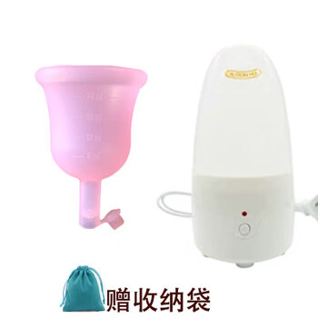 1 sanitary napkin that can drain menstrual fluid, a moon cup with a valve, an anti-leakage menstrual period, a no-sense tampon, a aunt cup for swimming during menstruation, a short version that can be drained, size s + steam sterilizer 1 piece