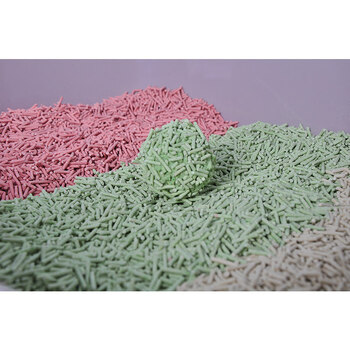 Shantou lincun factory direct sales tofu cat litter 40kg 0kg cat house special original green tea peach activated carbon cat litter 0kg original flavor 40kg