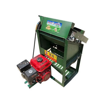 Peanut picking machine peanut harvesting machine fully automatic peanut picking dry and wet peanut machine electric harvester classic single machine + gasoline engine (random color)
