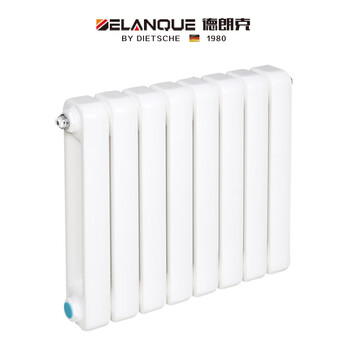 Delanke household steel radiator bathroom heating equipment living room central heating column radiator 600mm