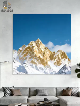 Yusenyi backs jinshan living room nave painting corridor aisle decoration painting entrance entrance mural sofa background wall hanging painting golden dome volley