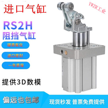 Imported blocking stop cylinder rshsars2h506380-30-40dlmblmtl-x2071 rsh32-20tm