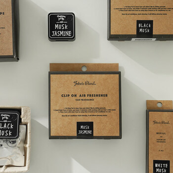 Shantou lincun john snd car air vent car water outlet air fresh and replaceable whteusk white musk black_body + personal air